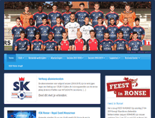 Tablet Screenshot of ksk-ronse.be